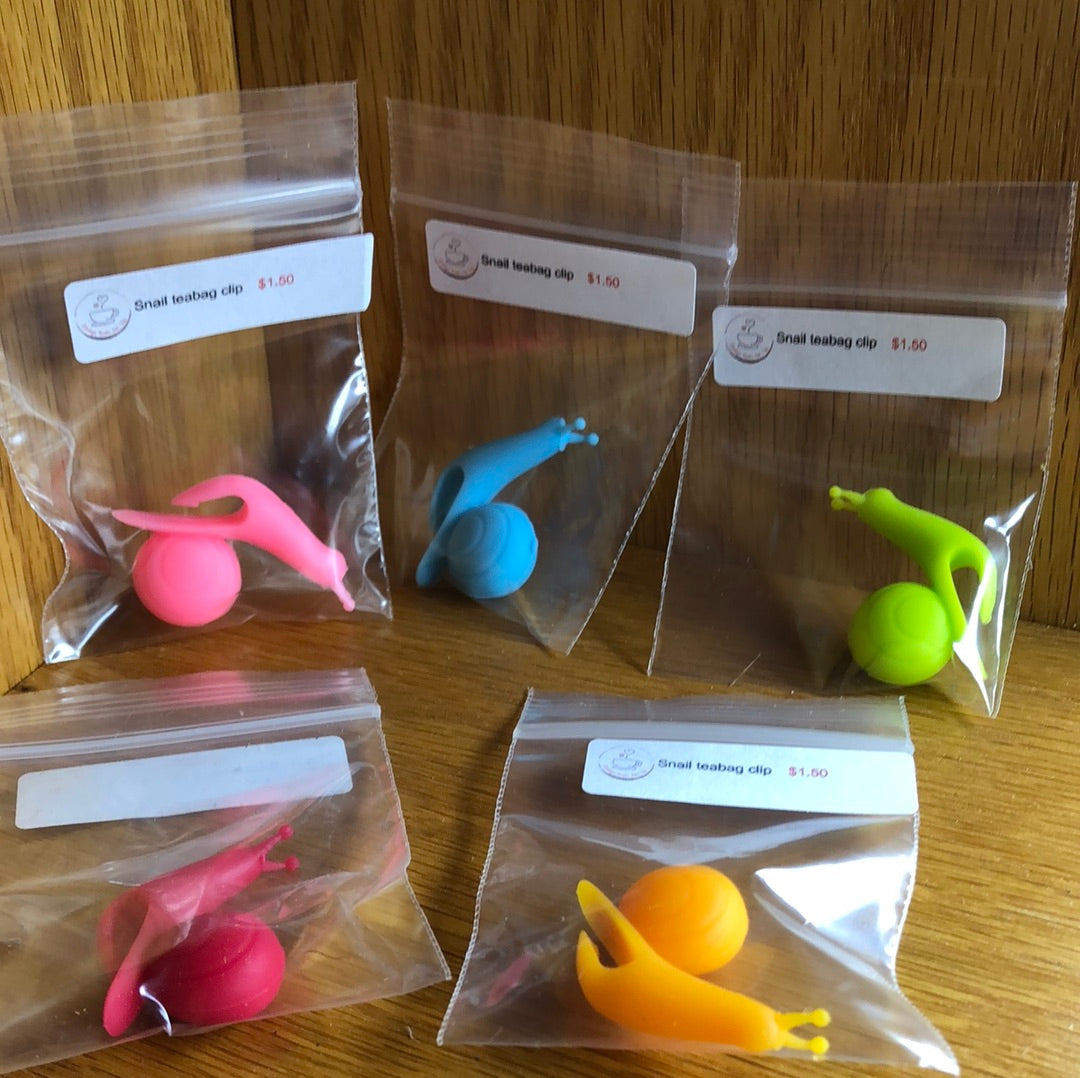 Snail Tea Bag Clip