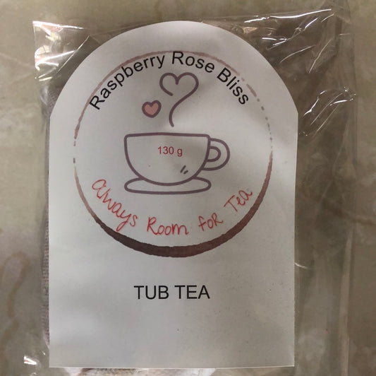 Raspberry Rose Bliss Tub Tea